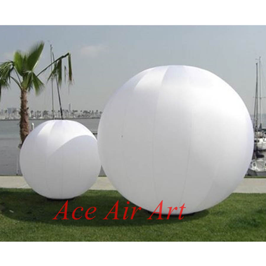 Party Event Supplier - Inflatable White Round Ball, Pellet for