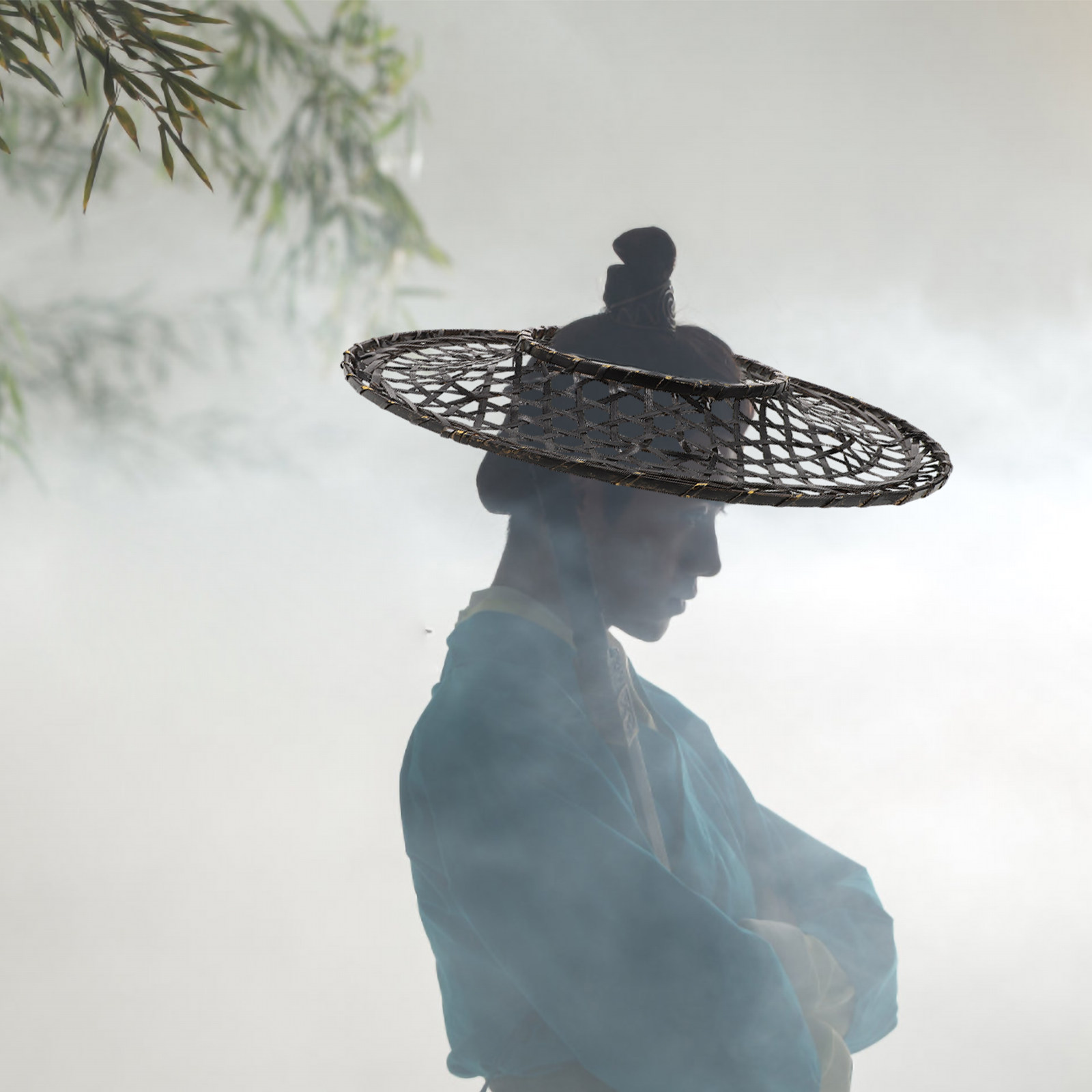 Party Hat Cone - Traditional Bamboo Cone Hat Woven Hollow