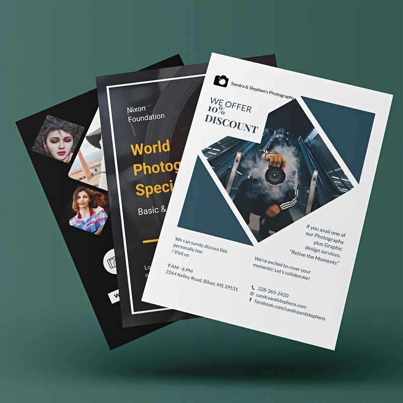 100Pcs A5 Personalized Flyers  - Supply Event review and price