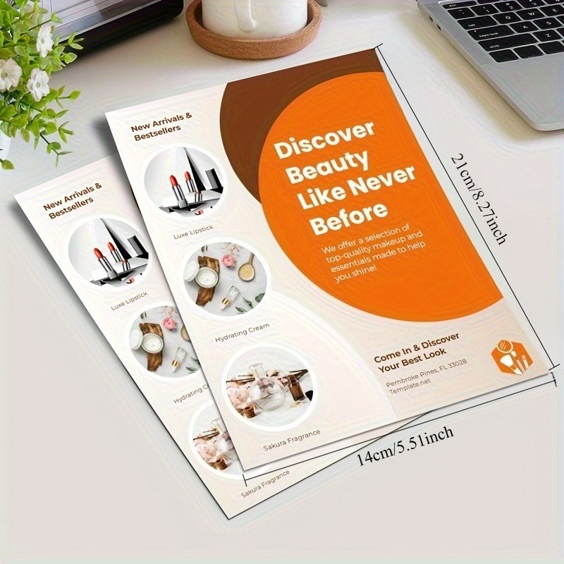 100Pcs A5 Personalized Flyers  - Supply Event review and price