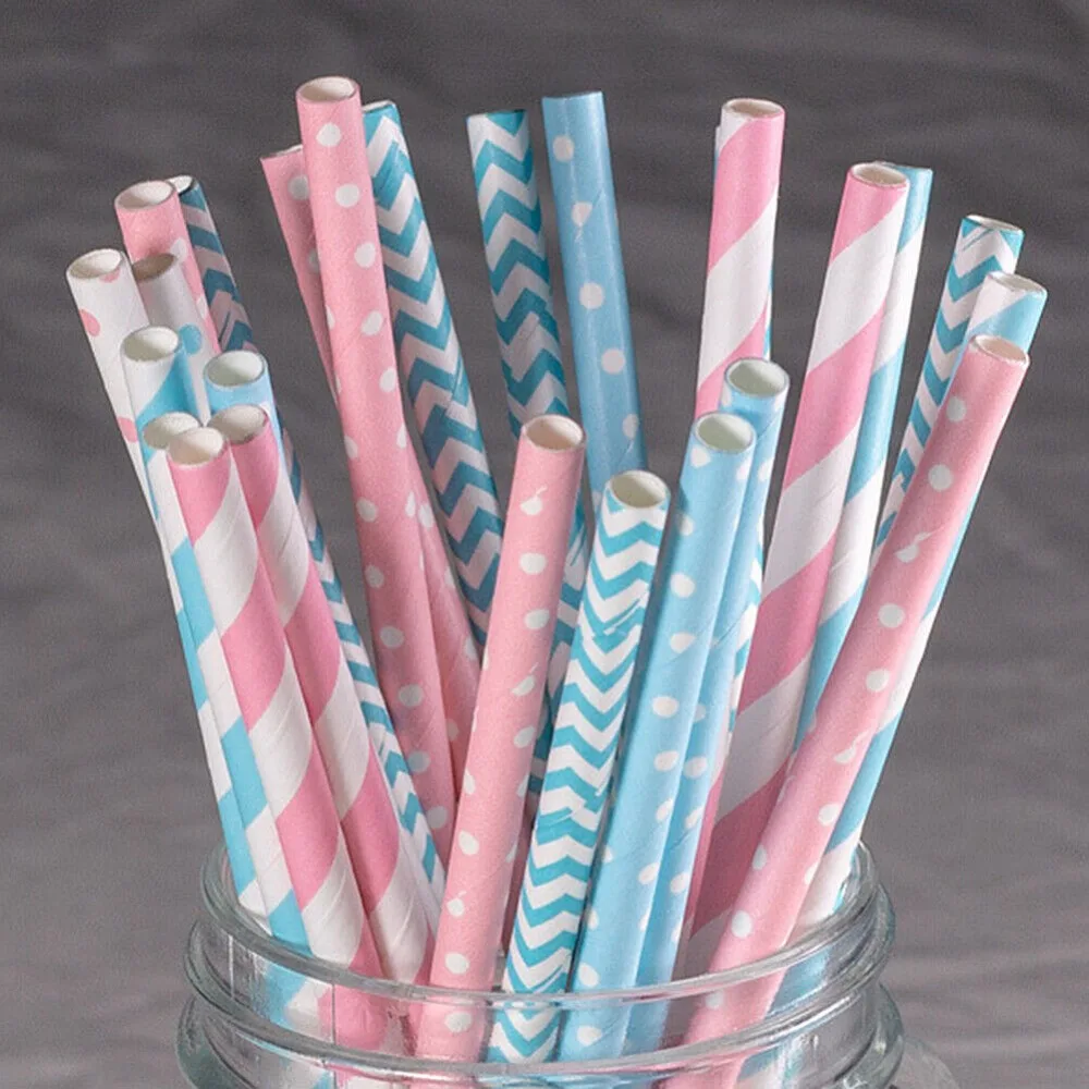 100 Bulk Packed Paper Straws P - Paper Straw Color review and price