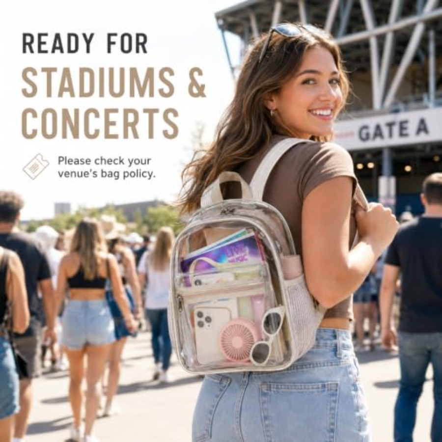 Mini Clear Backpack for Stadiu - Event & Party Supply review and price