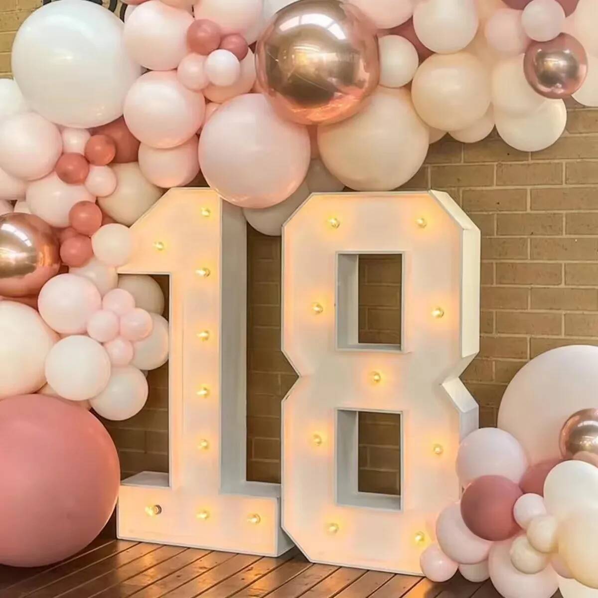 Giant Number Led Light for Kid - Led Balloon Light review and price