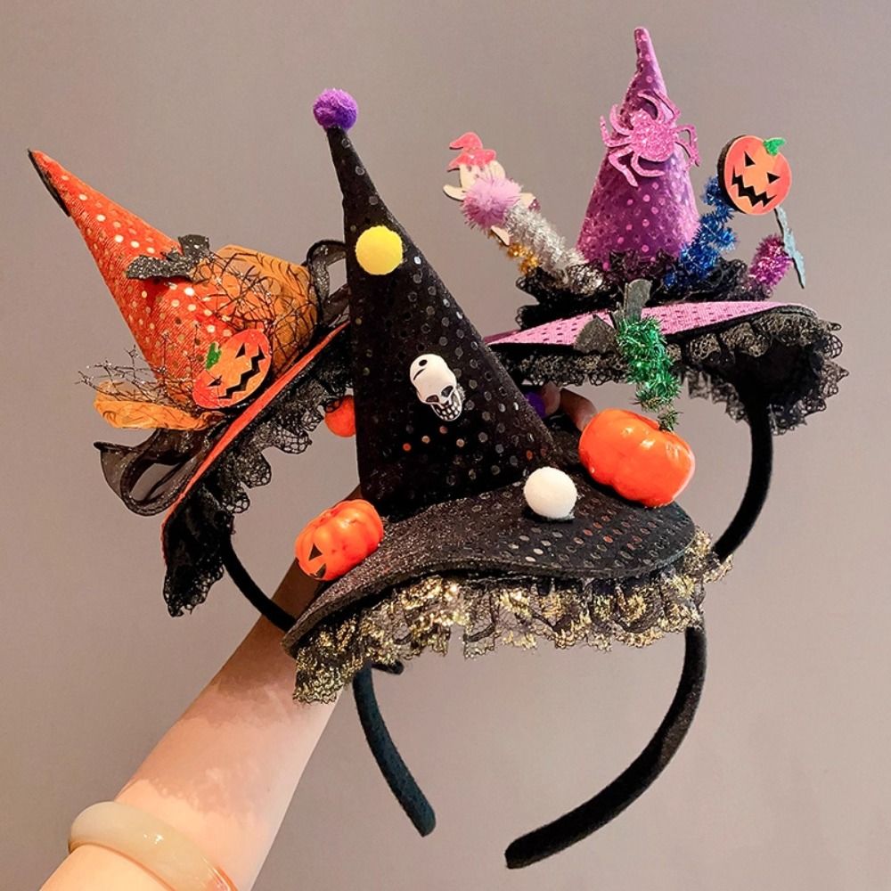 Spider Halloween Witch Hat Hea - Party Hat Cone review and price