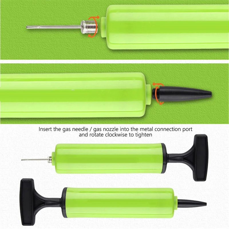 8Pcs Portable Ball Pump Set Fl - Balloon Pump Hand review and price