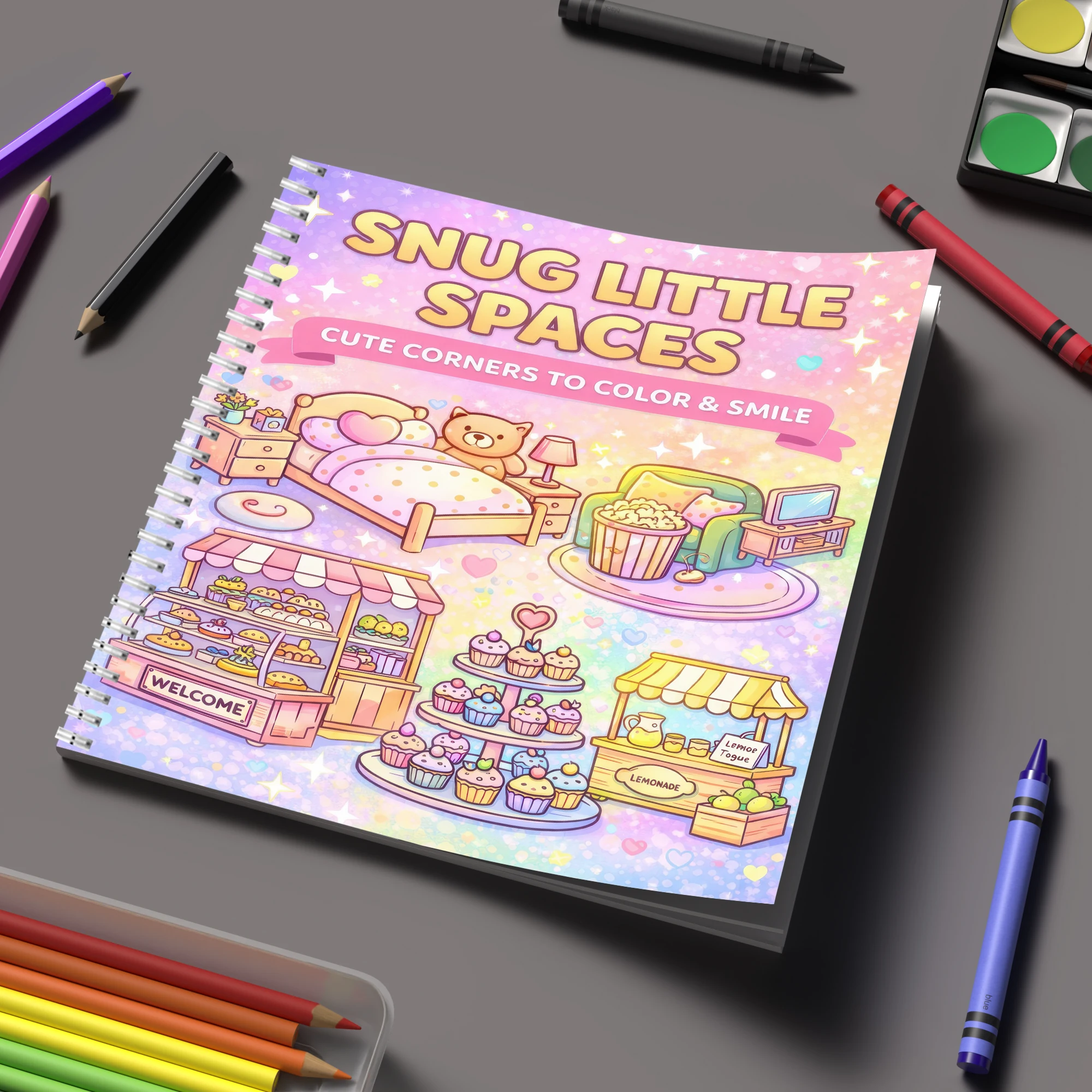 Coloring Book Little Spaces fo - Event Supplies review and price
