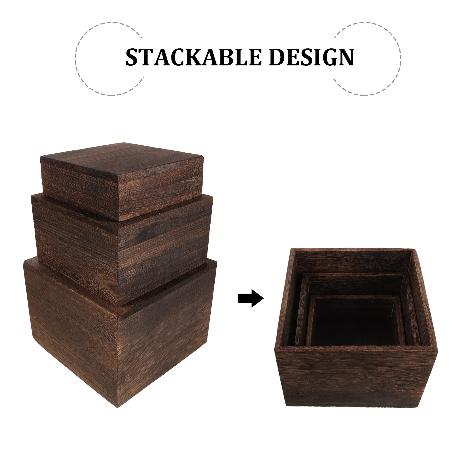 3Pcs Rustic Wooden Tiered Cake - Cupcake Stand Tier review and price