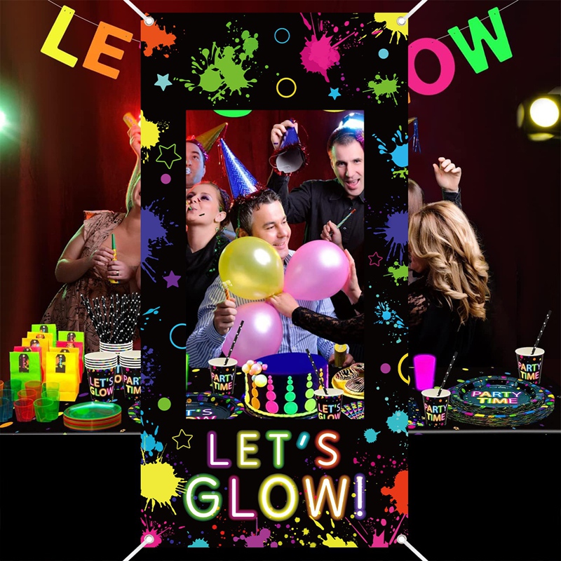 Let‘s Glow Photo Booth Frame N - Let'S Party Event Supply review and price
