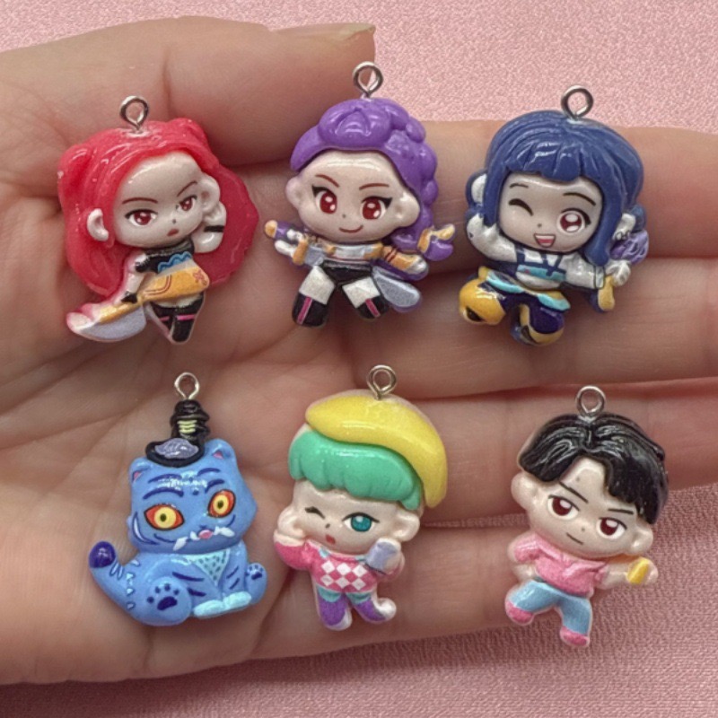 10pcs resin cartoon pendant, D - Event Party review and price