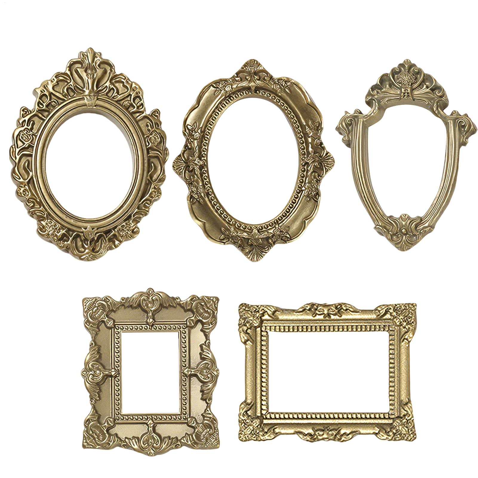 5PCS Gold Vintage Photo Frame  - Photo Booth Frame review and price