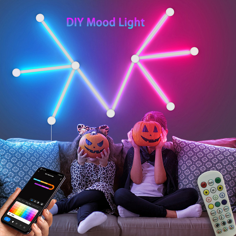 Smart RGB Wall Lamp, Bluetooth - Neon Sign Party review and price