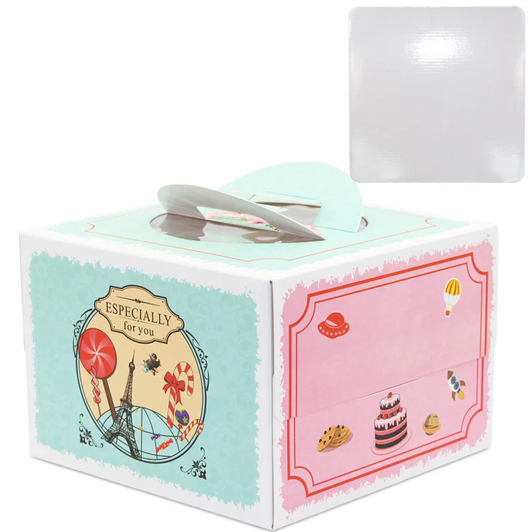 5pcs 8inch cake box with windo - Party Event Supplier review and price