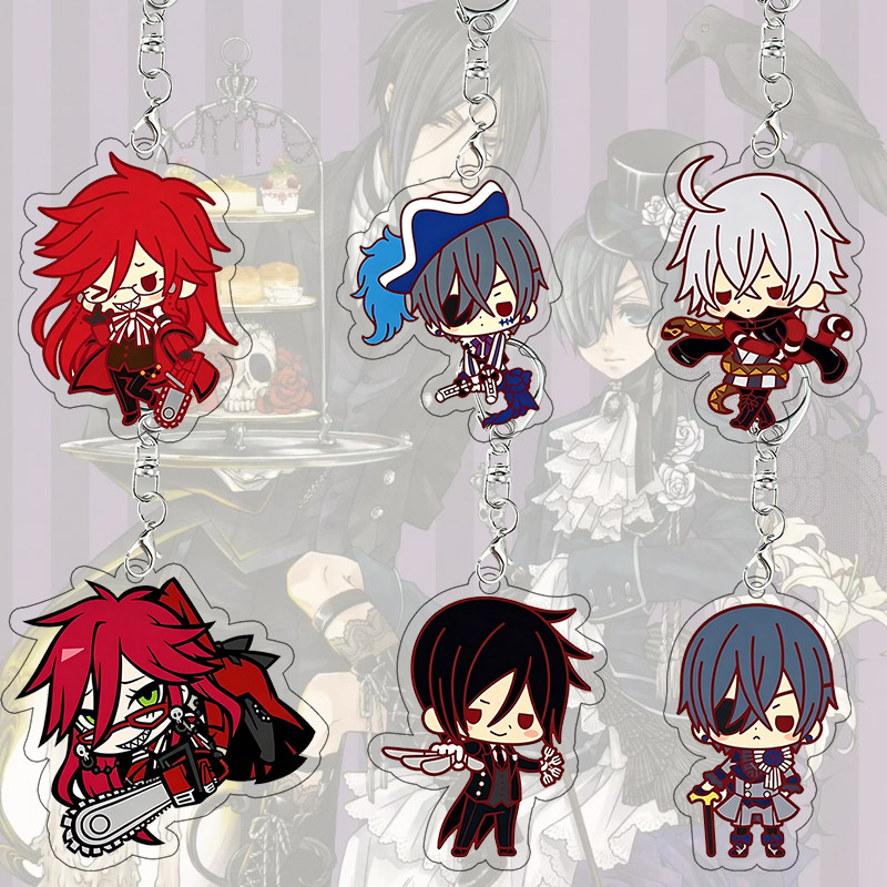 Black Butler Acrylic Keychain  - Event Supplies review and price