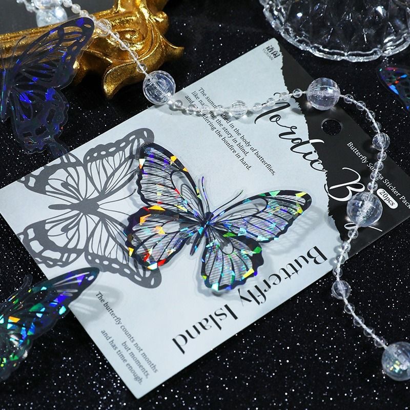 DIY 3D Bronzing PET Butterfly  - Party Event Supplier review and price