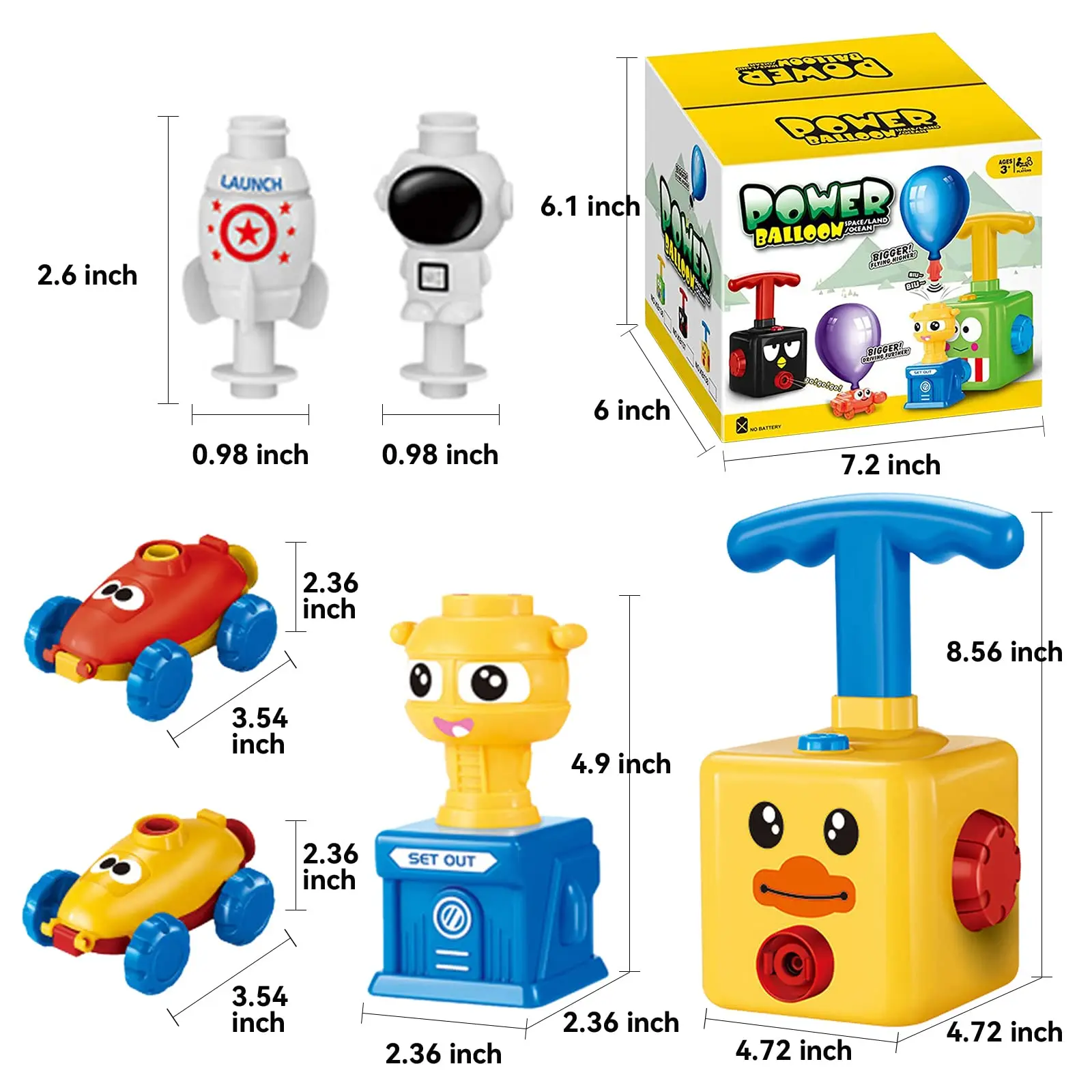 Balloon Launcher Children's Ca - Balloon Pump Hand review and price