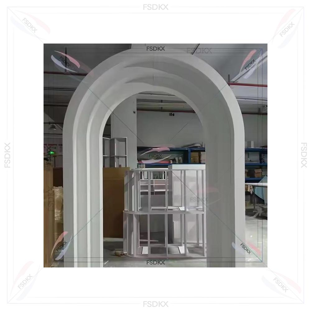 Luxury White  PVC Acrylic Wall - Party Event Supplier review and price