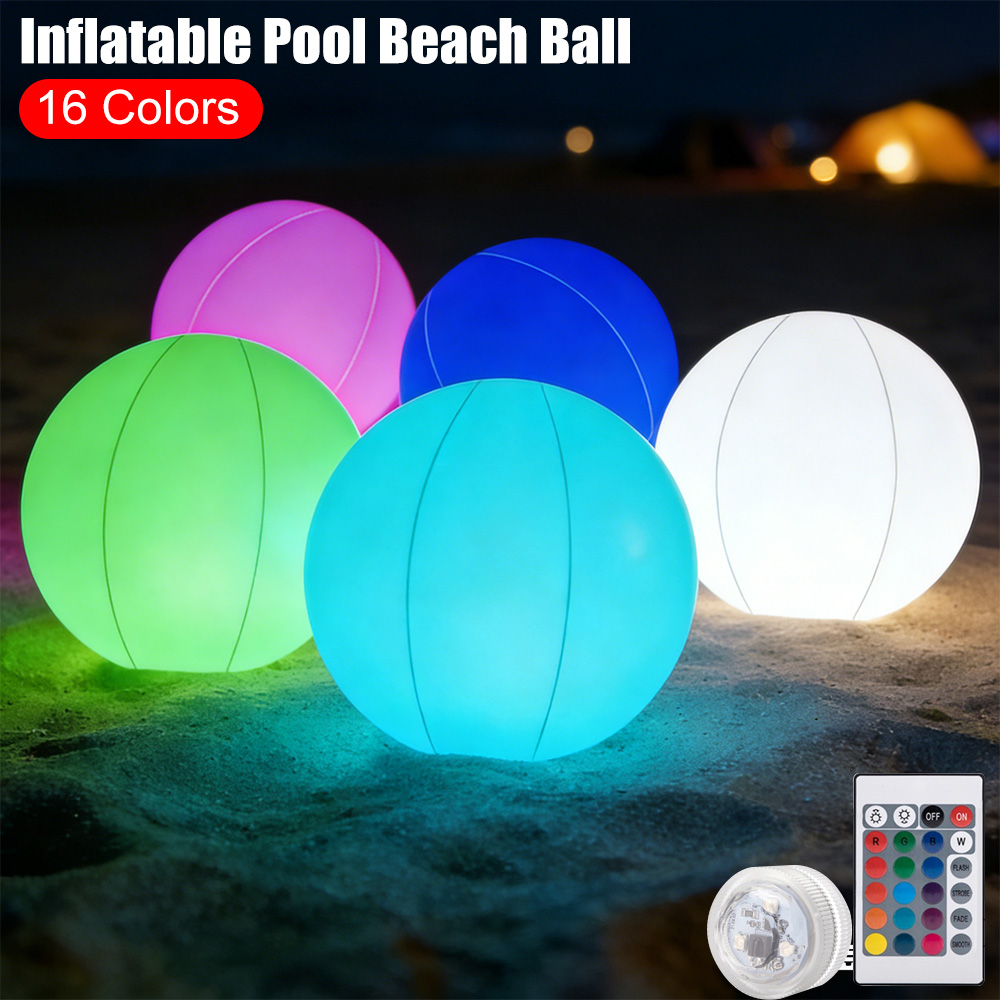 Inflatable Pool Beach Ball Lum - Led Balloon Light review and price