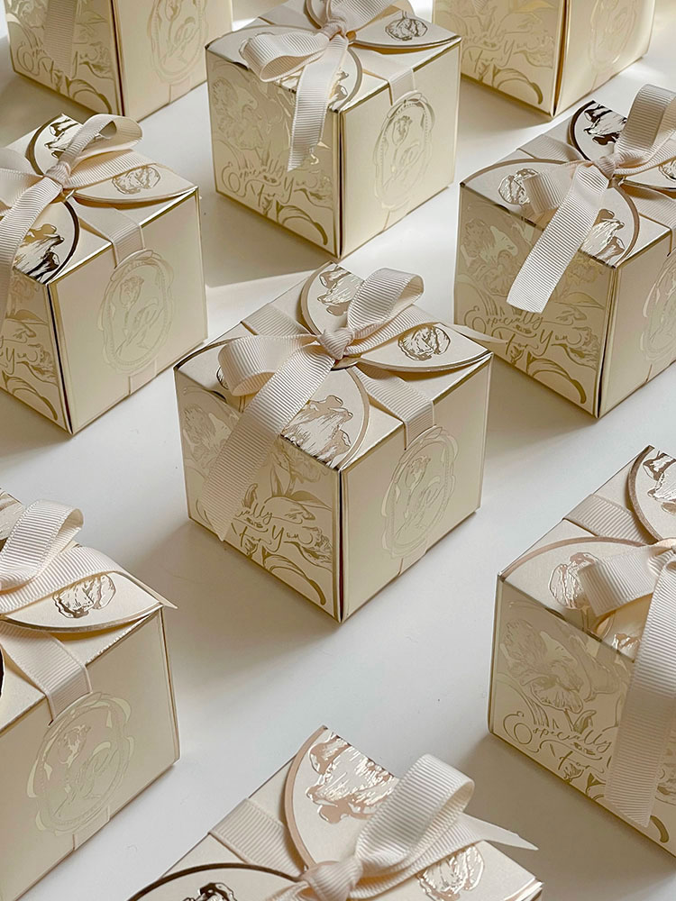 Square Paper Gift Boxes with R - Event Party Box review and price