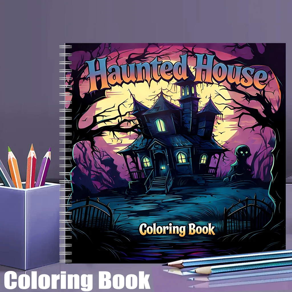 Haunted House Coloring Book fo - Event Supplies review and price