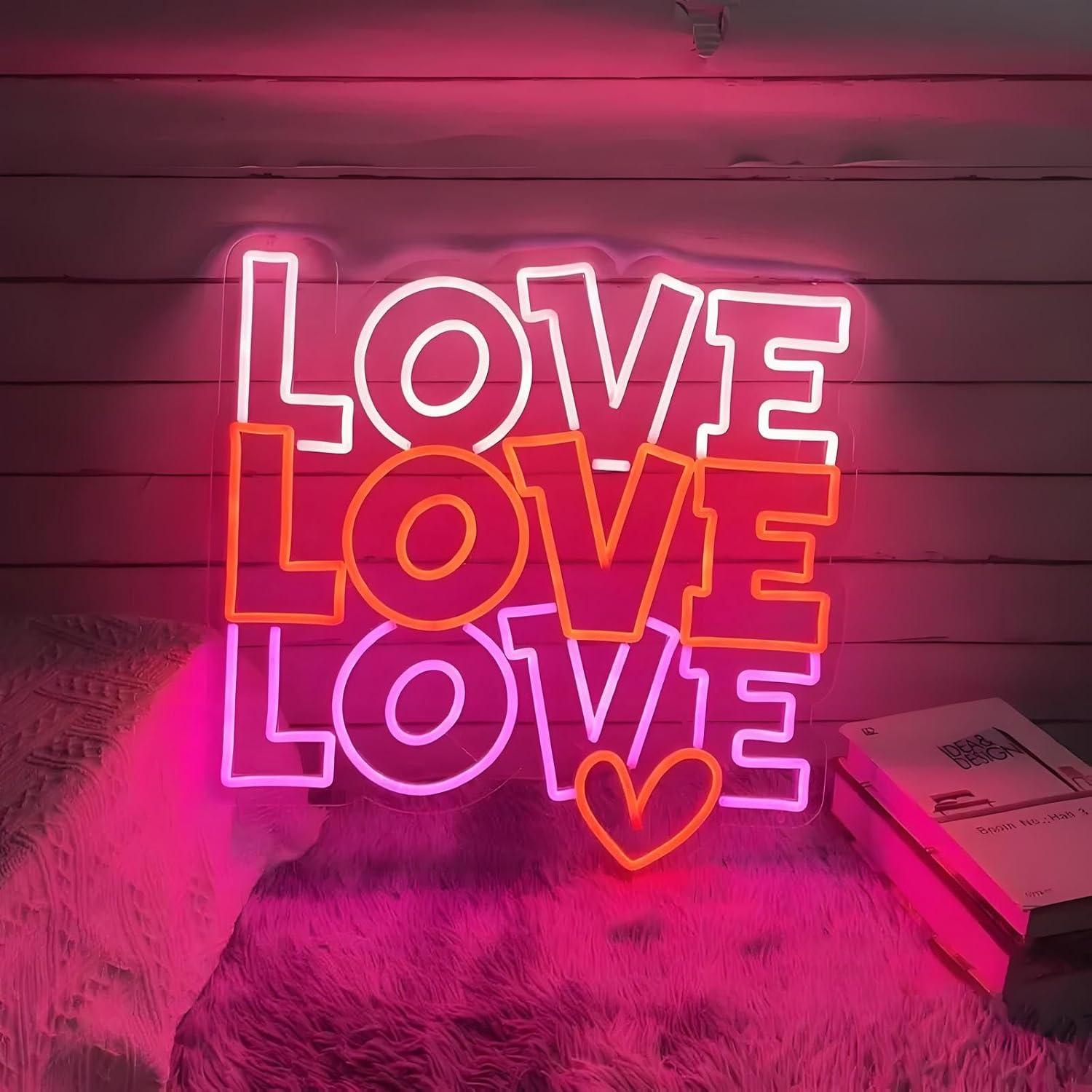 Love Neon Sign USB Dimmable LE - Neon Sign Party review and price