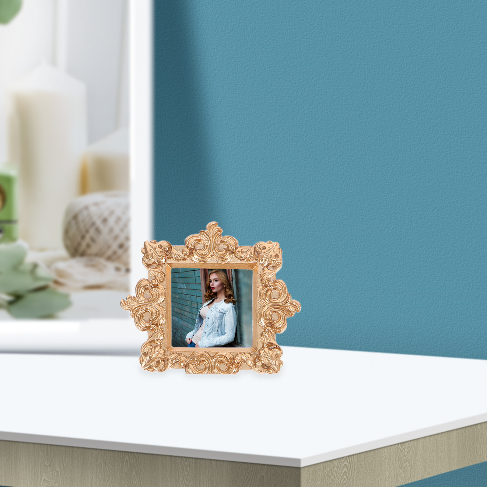 4Pcs Mini Vintage Resin Pictur - Photo Booth Frame review and price