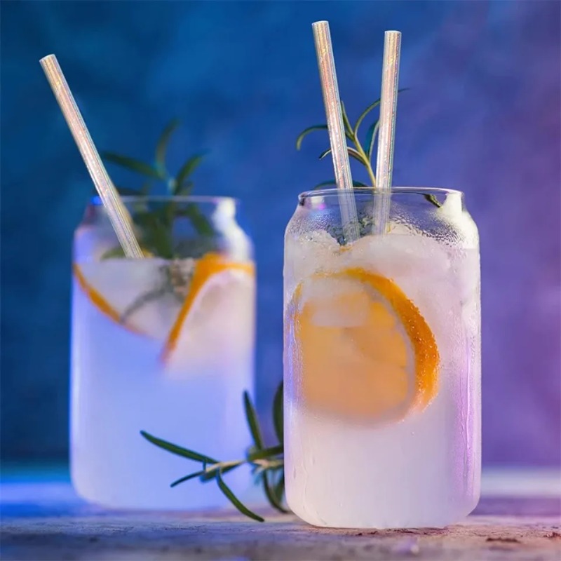 25/50/100PCS Silver Laser Pape - Paper Straw Color review and price