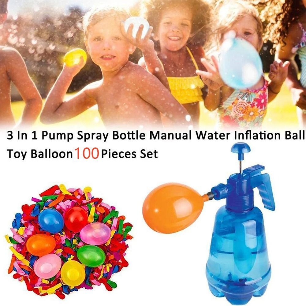 New Portable Air Water Bomb Ba - Balloon Pump Hand review and price