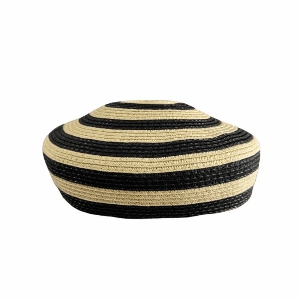 Summer Cap Striped Pattern Str - Paper Straw Color review and price