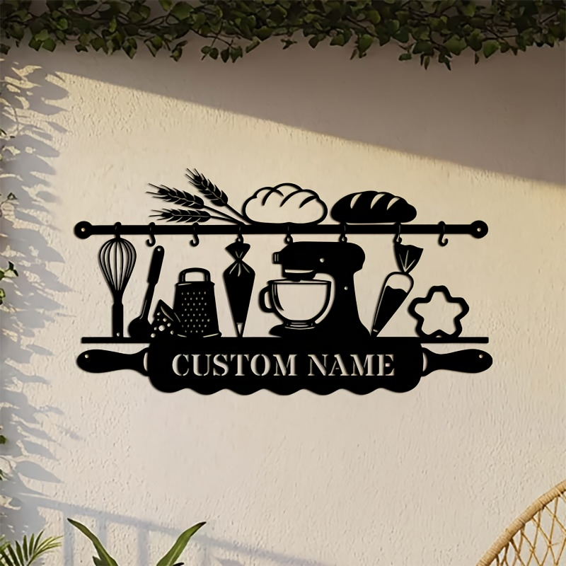 Personalized Kitchen Iron Wall - Event Supplies review and price
