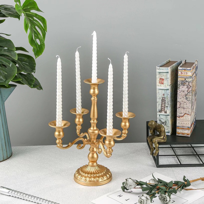 Vintage European Gold Iron Mul - Centerpiece Stick review and price