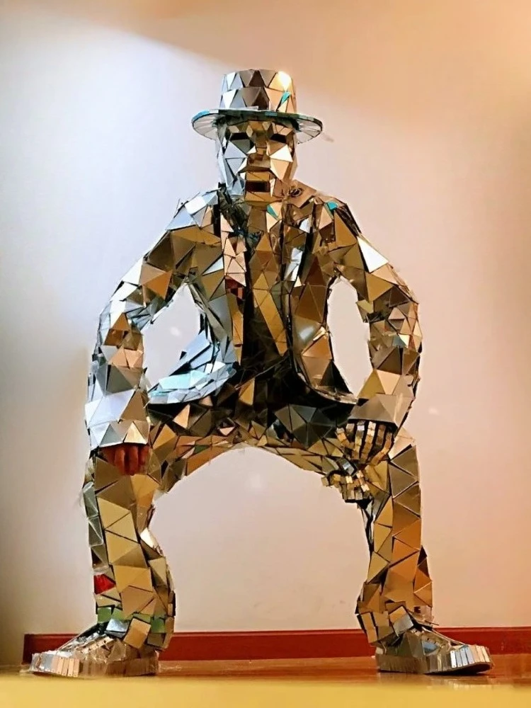 Mirror Man Costume Sliver glas - Event Party Dj review and price