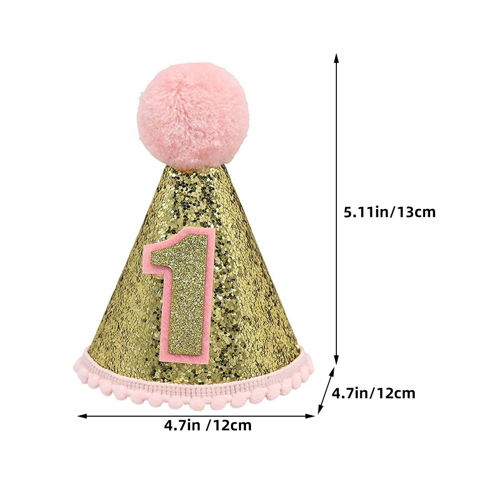 1St Birthday Hat Pink Cone Sty - Party Hat Cone review and price