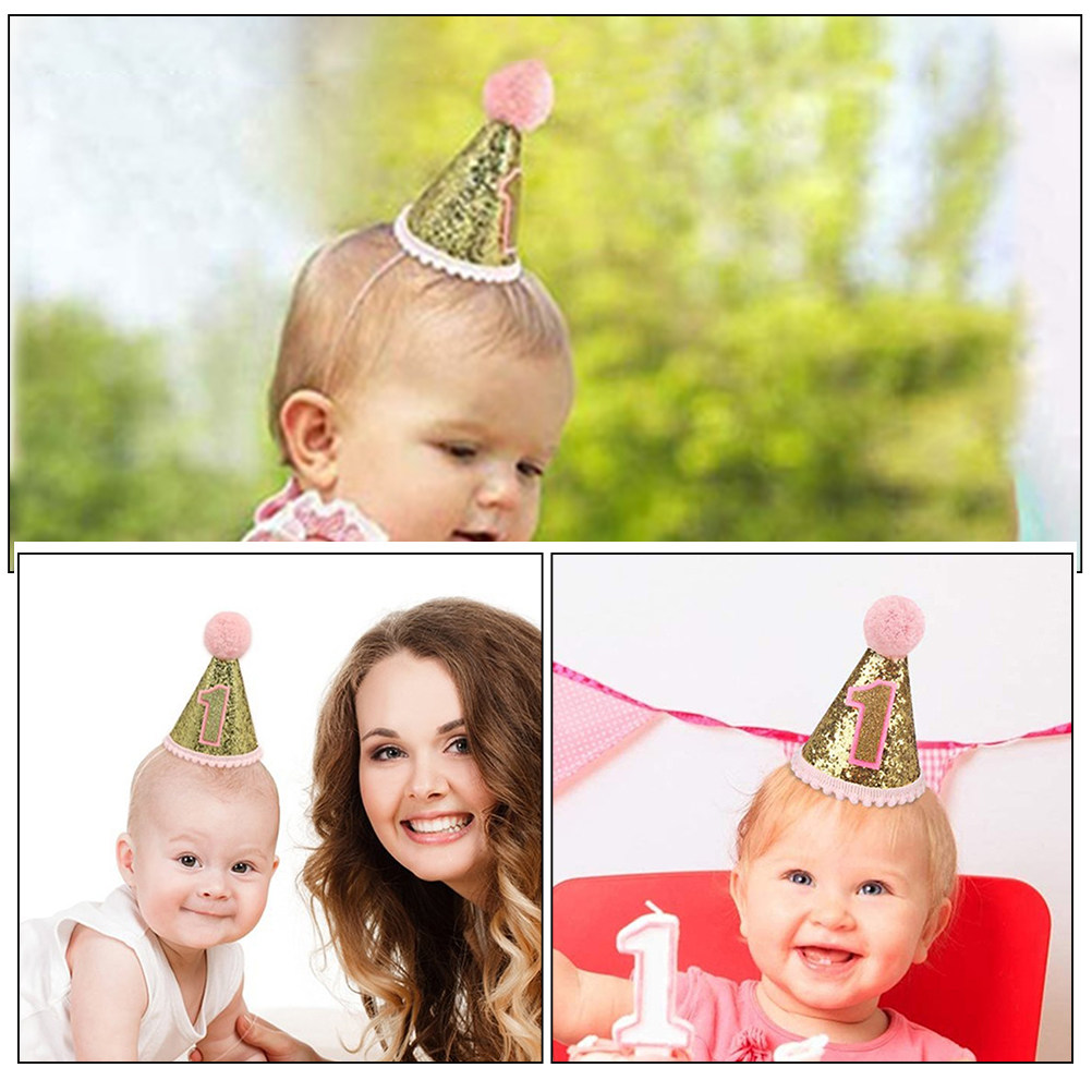 1St Birthday Hat Pink Cone Sty - Party Hat Cone review and price
