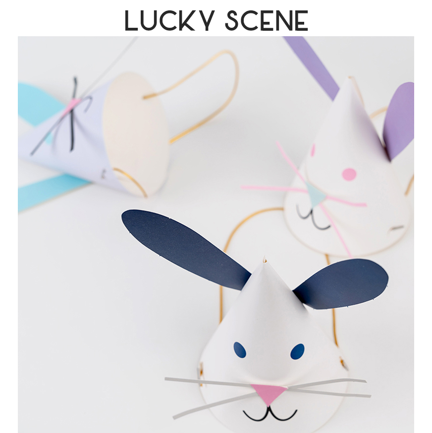 Bunny Ears Birthday Hat Cute B - Party Hat Cone review and price