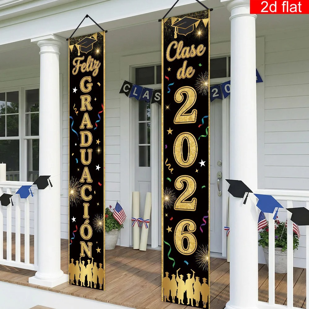 Feliz Graduacion Class of 2026 - Party Banner Gold review and price