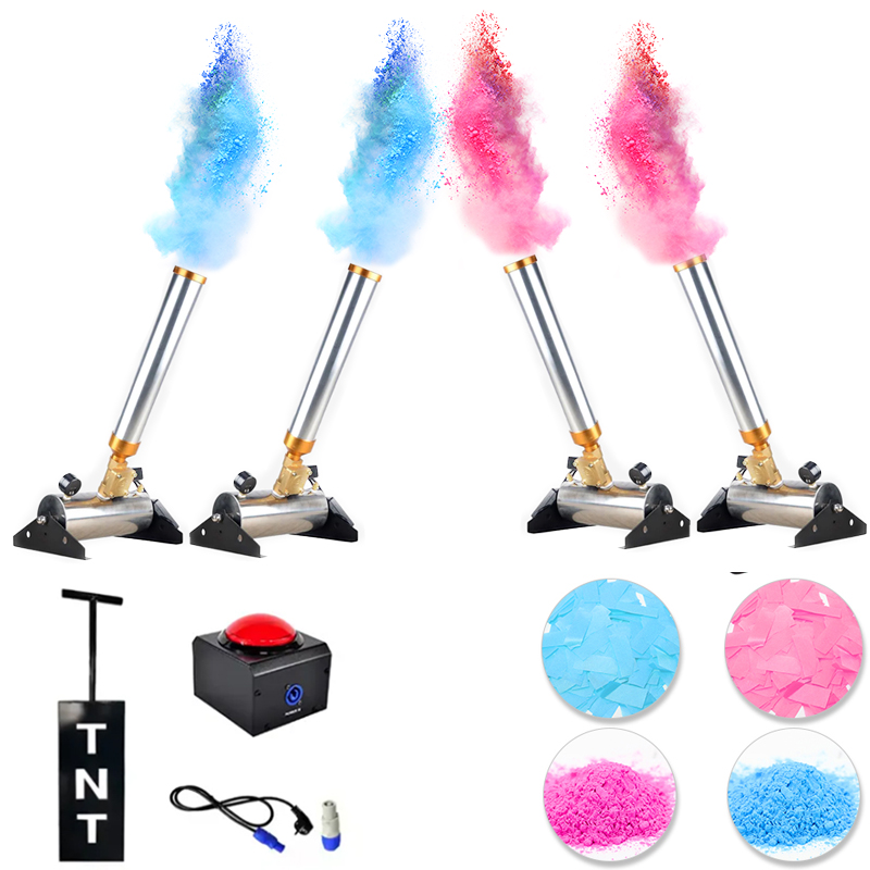 TNT Gender Reveal Electric Can - Confetti Cannon Tube review and price