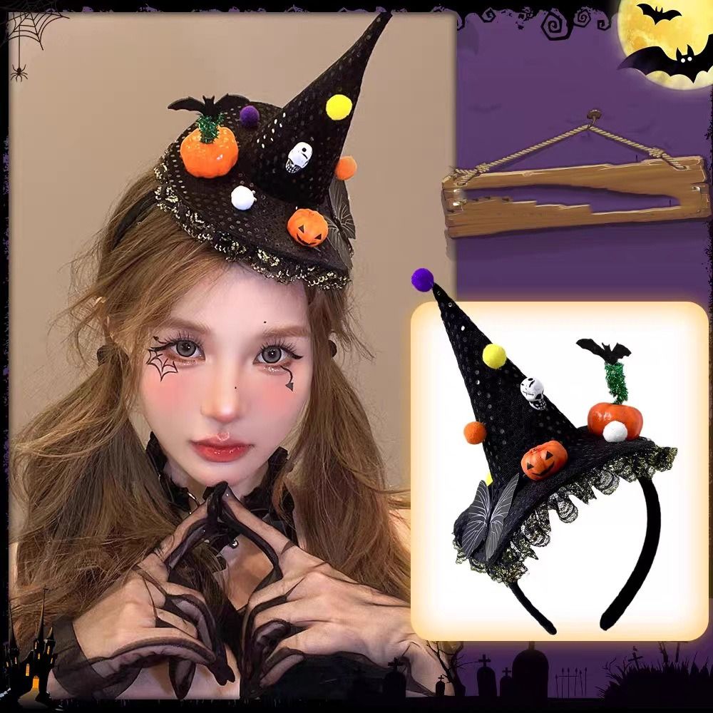 Spider Halloween Witch Hat Hea - Party Hat Cone review and price